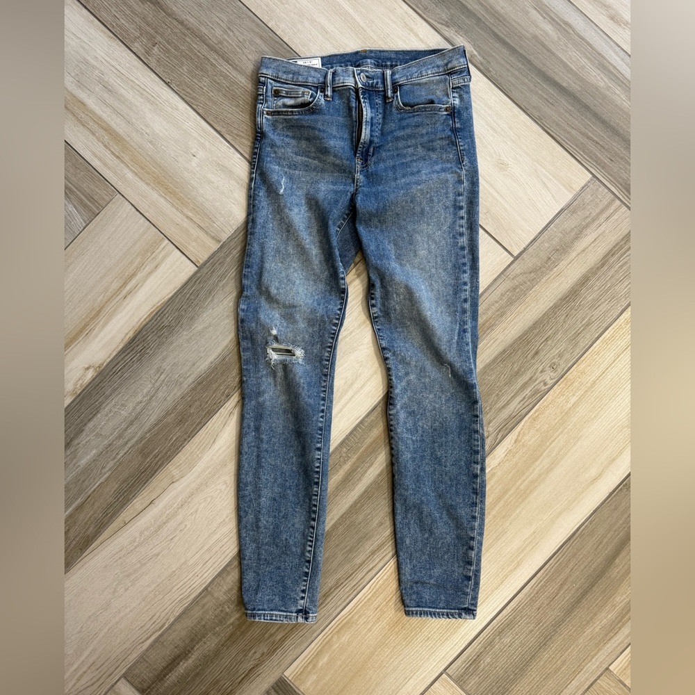 Gap True Skinny Ankle Mid Rise Jeans Size 28/6